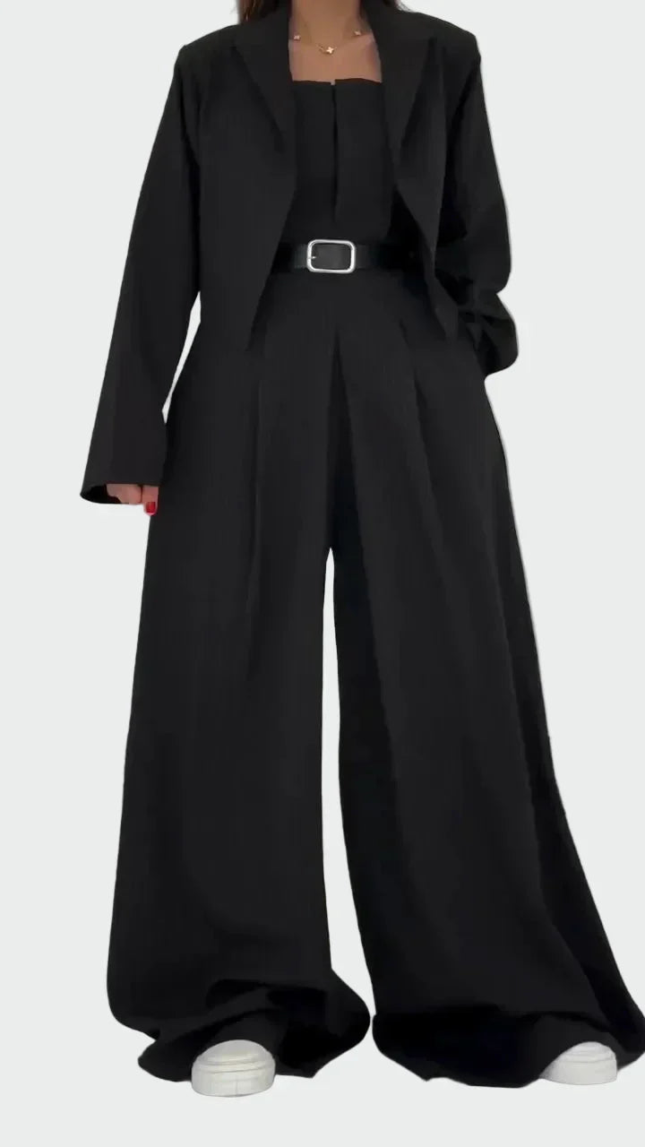 Kombinezonas ir Švarkas Elegantiškas & Modernus