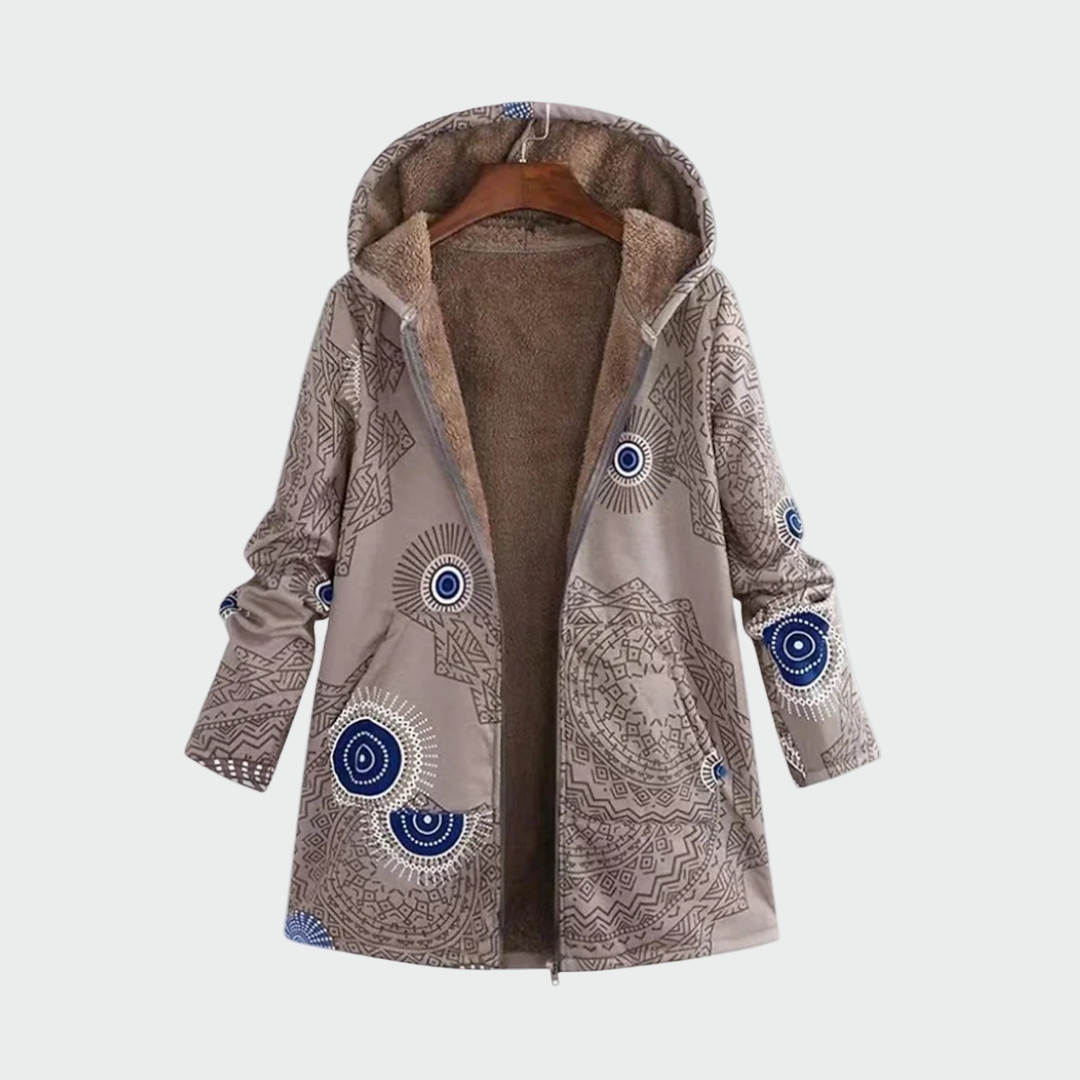 Šiltas ir Minkštas Džemperis su Kapišonu