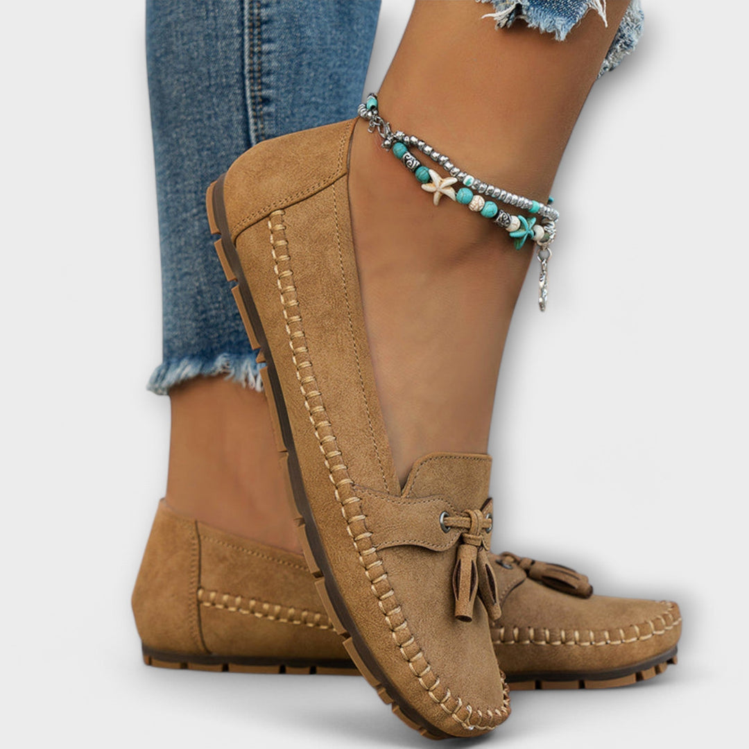 Teresa - Odiniai mokasinai