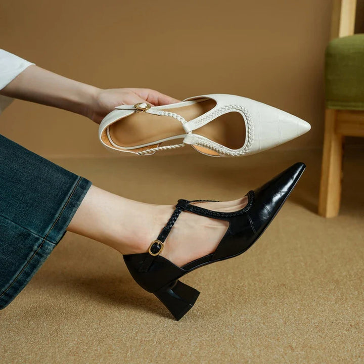 Josephine | Klasikiniai odiniai kulniukai