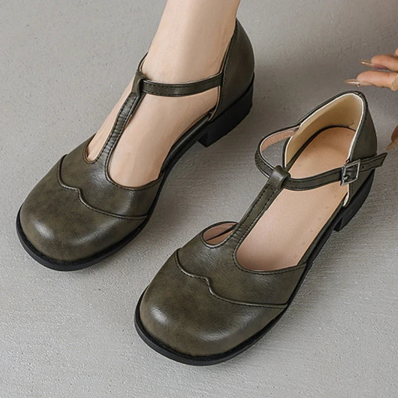 Margaux | Tekstūruoti odiniai batai