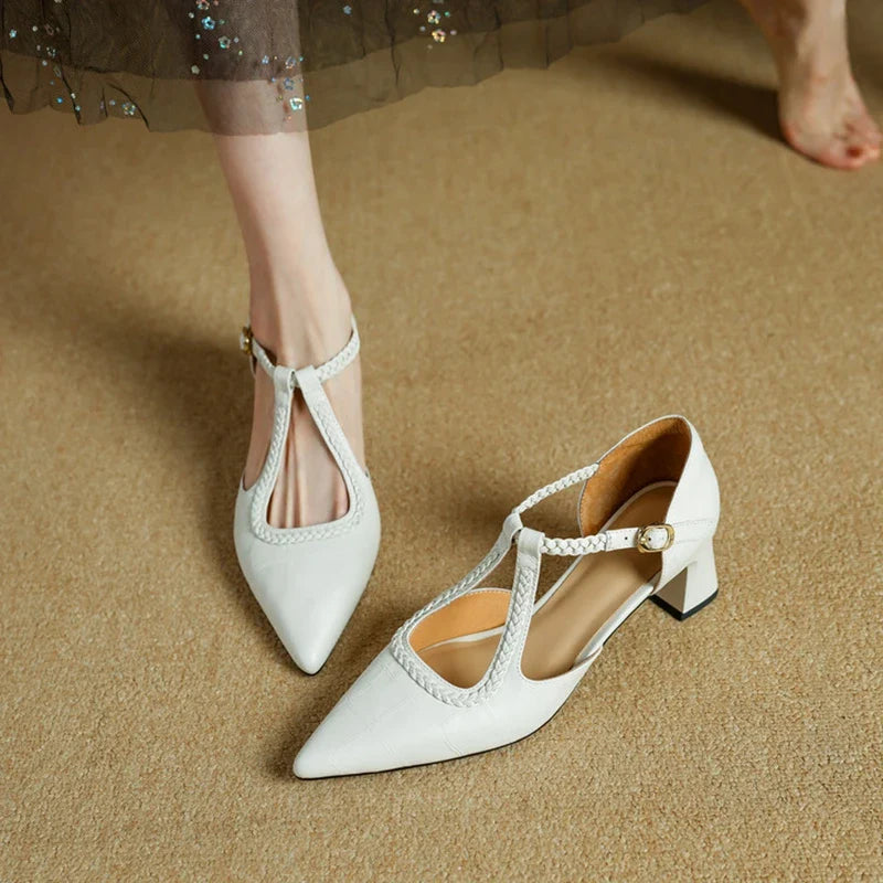 Josephine | Klasikiniai odiniai kulniukai