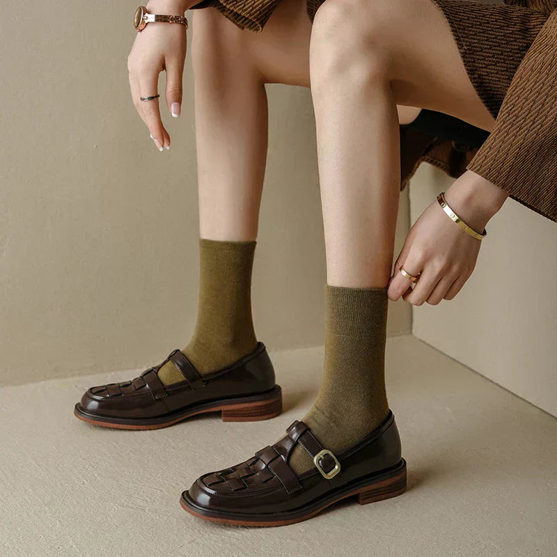 Isava | Vintage stiliaus retro bateliai