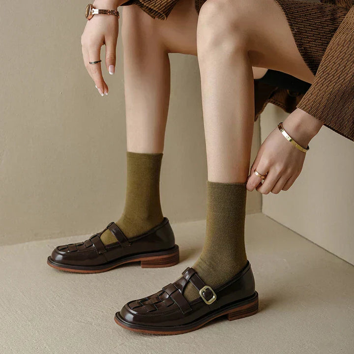 Isava | Vintage stiliaus retro bateliai