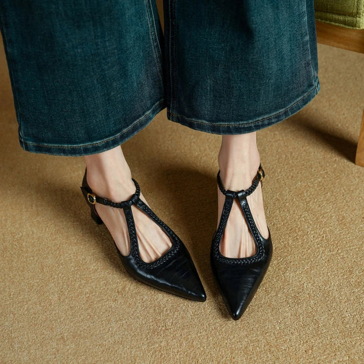 Josephine | Klasikiniai odiniai kulniukai